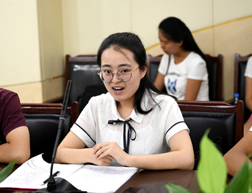 党员同学发言